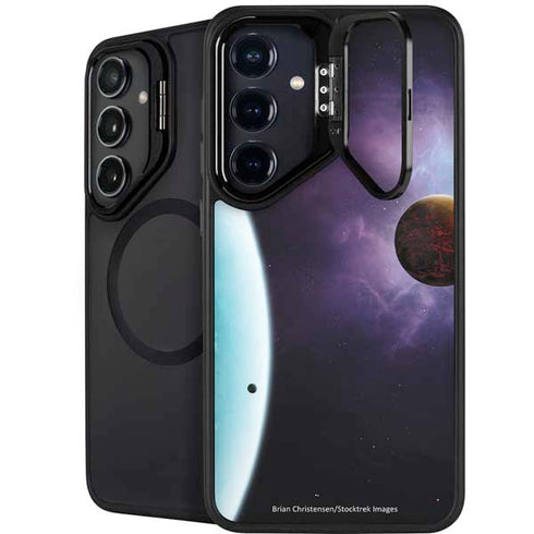 StockTrek Two Planets Born from the Same Star Galaxy S24 FE Kickstand Case